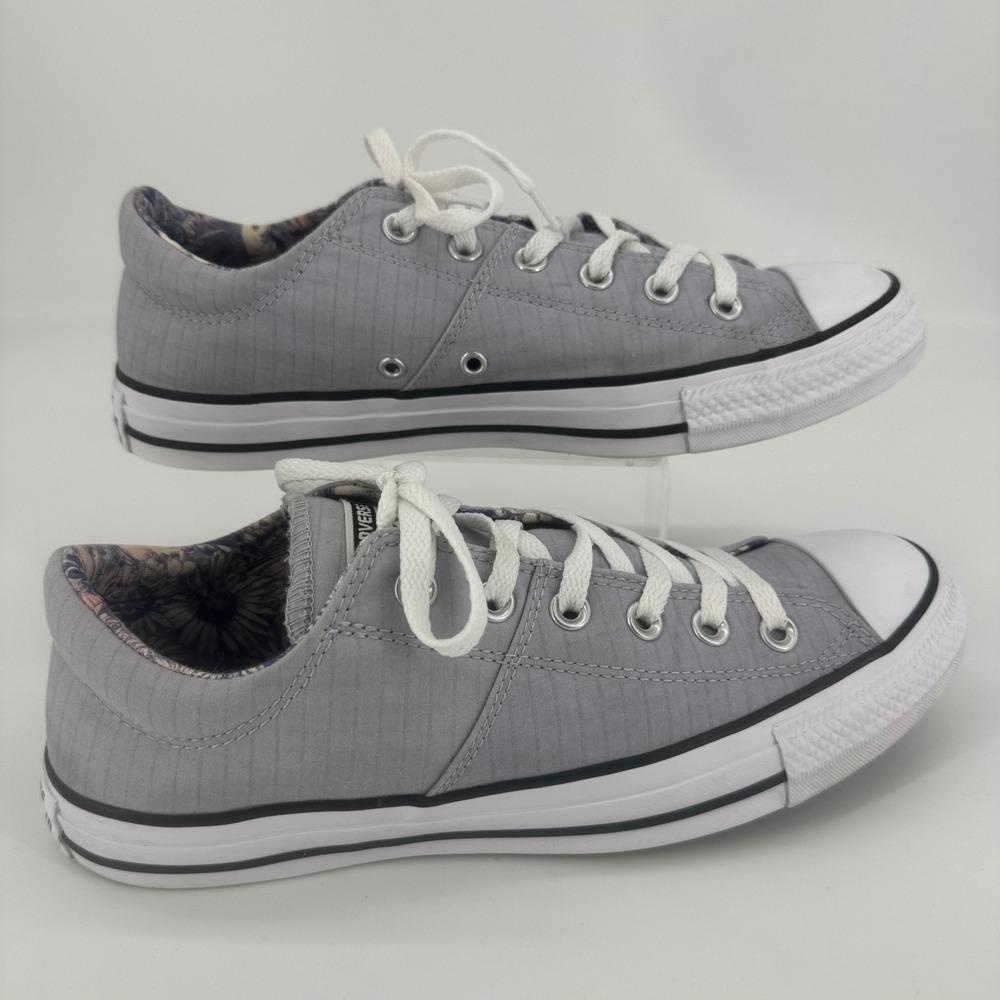Converse Chuck Taylor All Star Madison Wolf Grey Floral 559893C Womens 10